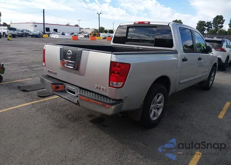 2008 Nissan Titan Se/Xe из США, поврежденный, VIN 1N6AA07D18N339341
